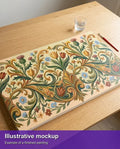 Thumbnail for Illustration of the finished paint by numbers - Ornamental Flowers Pattern 70x40cm