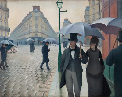 Paris Street Rainy Day diamond painting - Gustave Caillebotte