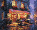 Thumbnail for Diamond Pattern - Parisian Café at Night