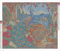 Thumbnail for Diamond painting adhesive canvas preview - Peacock beside the Amber Urn