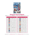 Thumbnail for DMC color chart for Penguin Parcel Patrol diamond painting - 20 colors