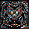 Thumbnail for Diamond pattern - Pinball Heart