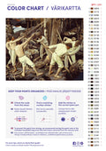 Thumbnail for Color chart and instructions - Pioneers in Karelia 50x40cm