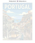 Thumbnail for Numbered canvas - Portugal Travel Poster 40x50cm