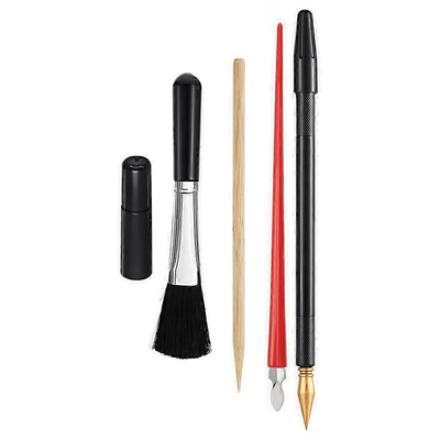 Scratch art tool set – pens and scrapers