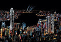 Thumbnail for Hong Kong scratch art – city skyline