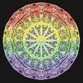 Thumbnail for Diamond Pattern - Rainbow Color Mandala