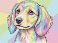 Miniatyrbild: Diamantmönster för Rainbow Puppy