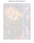 Thumbnail for Paint by numbers numbered canvas - Ramen Stand in the Rain 30x40cm