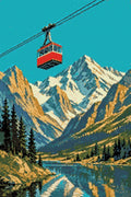 Miniatyrbild: Diamantmönster för Red Gondola