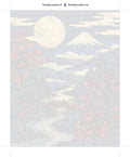 Thumbnail for Paint by numbers numbered canvas - Red Maple Bridge Landscape 40x50cm