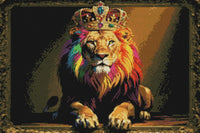 Thumbnail for Diamond Pattern - Regal Lion