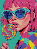 Thumbnail for Diamond pattern - Retro Pop