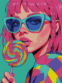 Thumbnail for Diamond pattern - Retro Pop