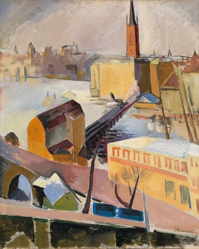 Riddarholmskyrkan by Grünewald, 40x50 cm diamond painting – original artwork the design is made from