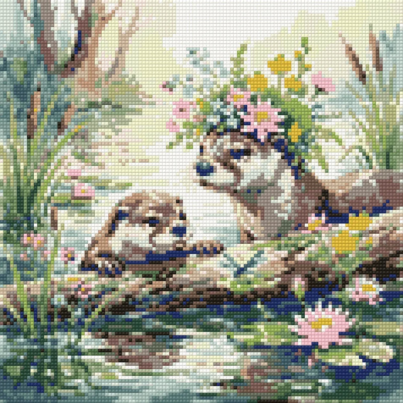 Diamantmönster för Riverbank Otters