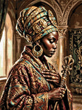 Thumbnail for Diamond painting pattern chart - Royal Portrait