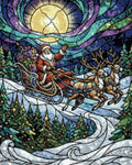 Miniatyrbild: Diamantmönster för Santa's Sleigh Ride