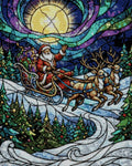 Thumbnail for Diamond painting pattern chart - Santa's Sleigh Ride