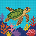 Miniatyrbild: Diamantmönster för Sea Turtle