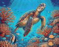 Thumbnail for Diamond pattern - Sea Turtle