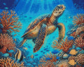 Thumbnail for Diamond pattern - Sea Turtle