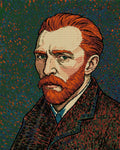 Thumbnail for Diamond painting pattern chart - Self Portrait 1889