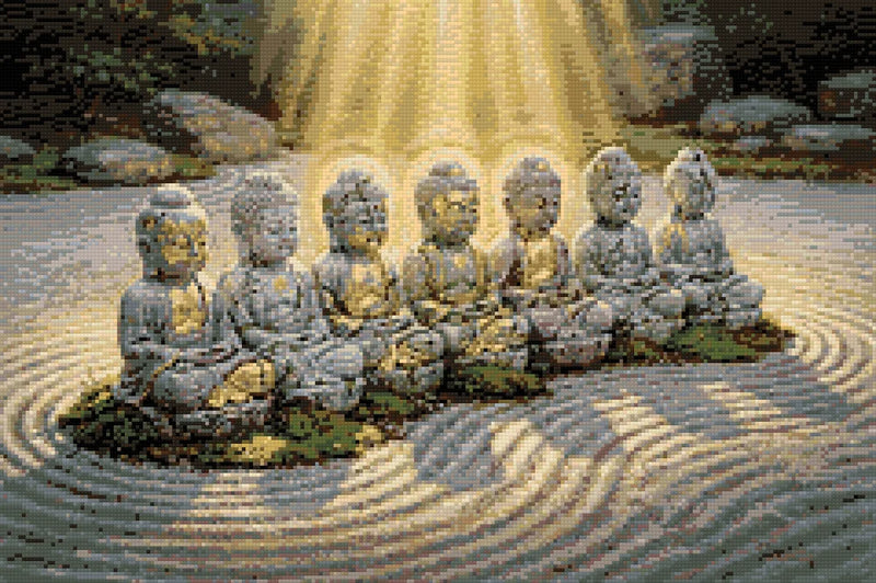 Diamond Pattern - Seven Buddhas