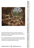Thumbnail for Paint color chart and instructions - Sewing Machine and Quilt 50x40cm