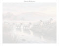 Thumbnail for Paint by numbers numbered canvas - Sheep Crossing Stream 80x60cm