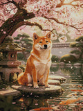 Thumbnail for Diamond pattern - Serene Sakura Companion