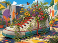 Thumbnail for Diamond painting pattern chart - Shoe Planter