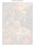 Thumbnail for Paint by numbers numbered canvas - Skeletons' Tea Party 50x70cm