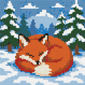 Miniatyrbild: Diamantmönster för Sleeping Fox