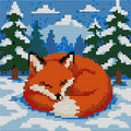 Thumbnail for Diamond painting pattern chart - Sleeping Fox