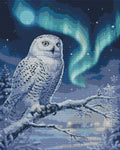 Thumbnail for Diamond pattern - Moonlit Snowy Owl