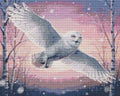 Thumbnail for Diamond Pattern - Snowy Owl in Flight