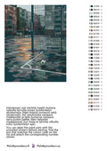 Thumbnail for Color chart and instructions - Soccer Ball on Court 40x50cm