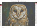 Thumbnail for Speckled Feathers diamond painting adhesive canvas 40x30cm