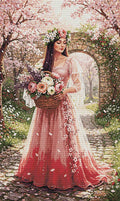 Thumbnail for Diamond Pattern - Springtime Blossoms