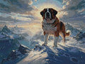 Thumbnail for Diamond Pattern - Majestic Mountain Guardian