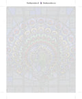 Thumbnail for Numbered canvas - Stained Glass Peacock 40x50cm