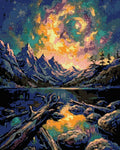 Miniatyrbild: Diamantmönster för Starry Lake