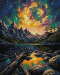 Thumbnail for Diamond pattern - Starry Lake
