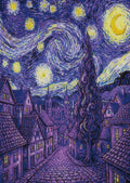 Thumbnail for Diamond pattern - Starry Night Tree