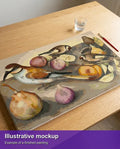 Thumbnail for Finished paint by numbers mockup - Still Life with Birds and Fruit 70x40cm