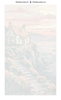 Thumbnail for Numbered canvas - Stone House by Sea 40x70cm