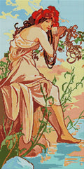 Thumbnail for Diamond painting pattern chart - Summer Ete