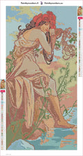 Thumbnail for summer diamond painting adhesive canvas 30x60cm