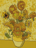 Thumbnail for Diamond painting pattern chart - Sunflowers Vase With 15